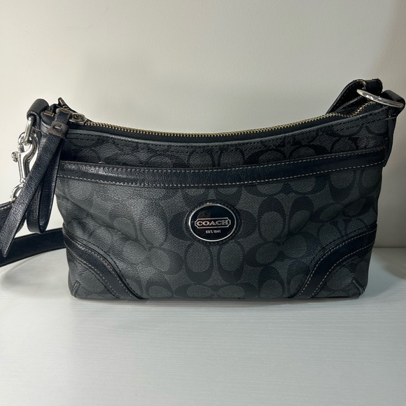 Coach Handbags - Coach Leather Black Bag